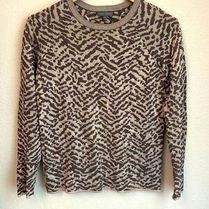 Vince Camuto Animal Print Sweater